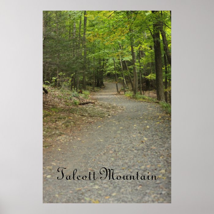 Talcott Mountain Hiking Trail Poster