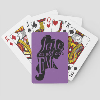 Tale As Old As Time Playing Cards