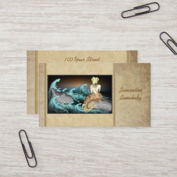 Tale Of The Mermaid Art Profile Cards by EarthMagickGifts at Zazzle