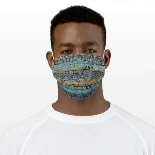 "Tale of Two Cities" Adult Cloth Face Mask (Worn)