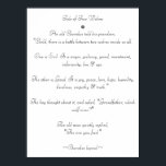 Tale of Two Wolves Poster<br><div class="desc">Cherokee Wisdom. Which one will you feed?</div>