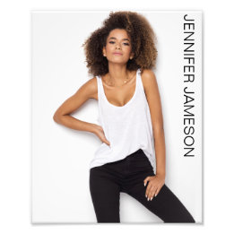 Talent Audition Headshot | Full Bleed Portrait Photo Print