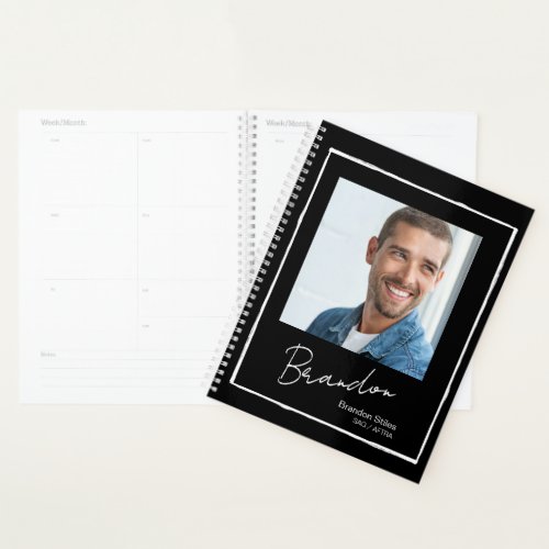 Talent Calendar Planner  Custom Photo Cover