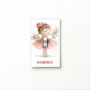 Talented Ballerina Light Switch Cover