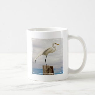Talented Egret Fort Myers Beach, Florida Coffee Mug