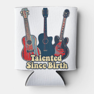 Talented since birth. retro colorful guitars can cooler