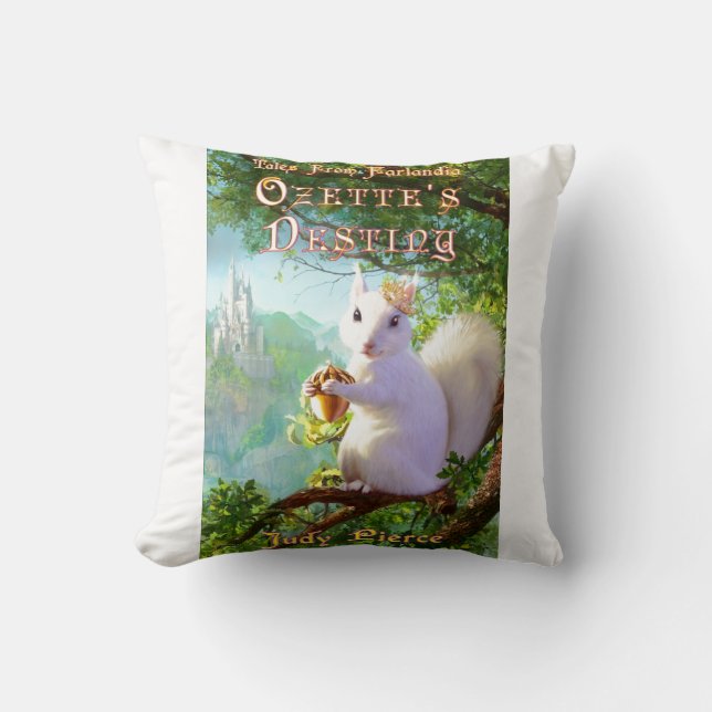 Tales From Farlandia Ozette's Destiny Throw Pillow (Front)