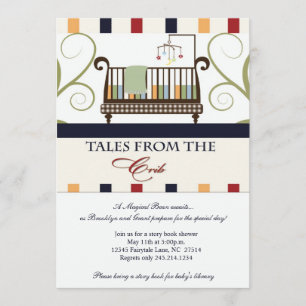 Tales from the Crib Storybook Shower Invitation