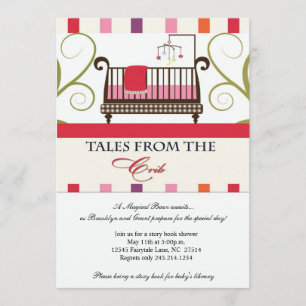 Tales from the Crib Storybook Shower Invitation