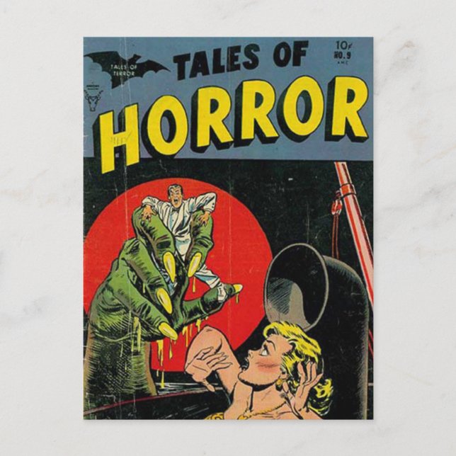 Tales of Horror comic Postcard (Front)