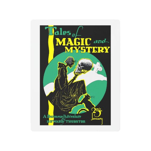 Tales of Magic and Mystery Jan 1928 Metal Print