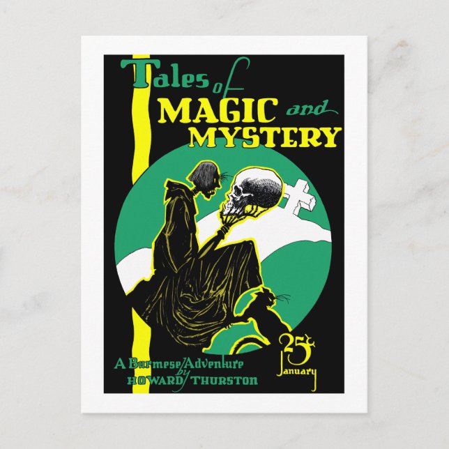 Tales of Magic and Mystery (Jan, 1928) Postcard (Front)