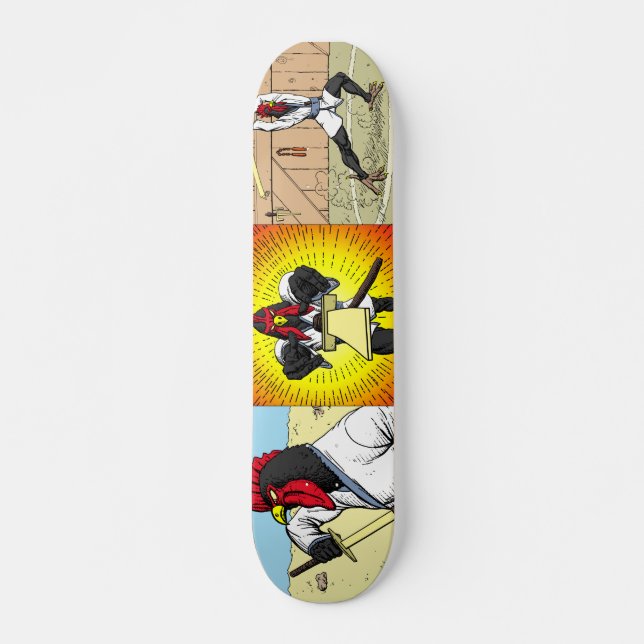 Tales of the Samurai Chicken Skateboard (Front)