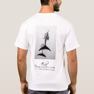 Tales of wild dolphin white T-shirt ドルフィンテイルT 白