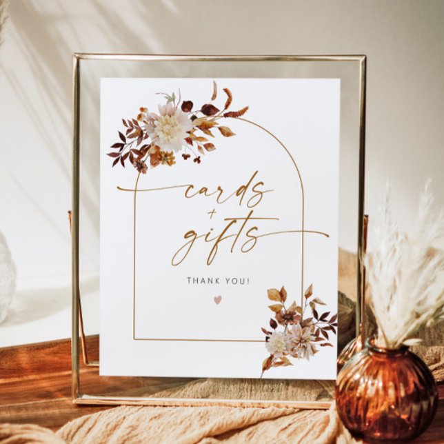 TALIA Bohemian Terracotta Arch Cards & Gifts Sign (Creator Uploaded)