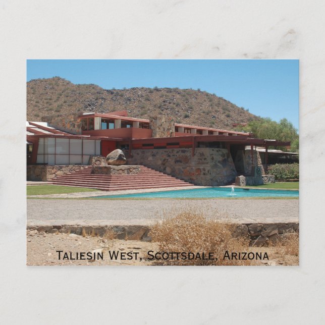 Taliesin West Postcard (Front)