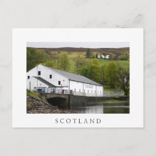 Talisker whisky distillery on Skye, Scotland Postcard