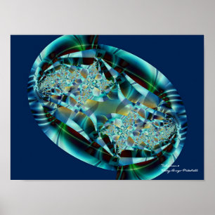 Talisman 2 Abstract Art Poster