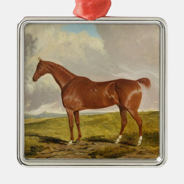 Talisman, c.1840 metal ornament (Front)