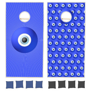 Talisman to Protect Against Evil Eye Cornhole Set