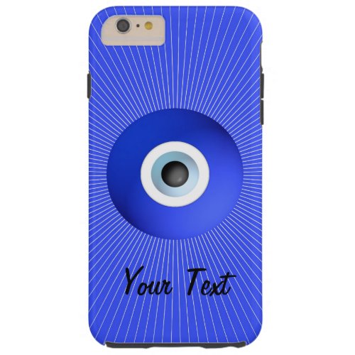 Talisman to Protect Against Evil Eye customizable Tough iPhone 6 Plus Case