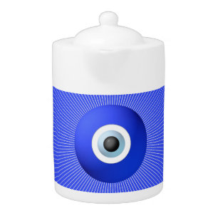 Talisman to Protect Against Evil Eye Teapot