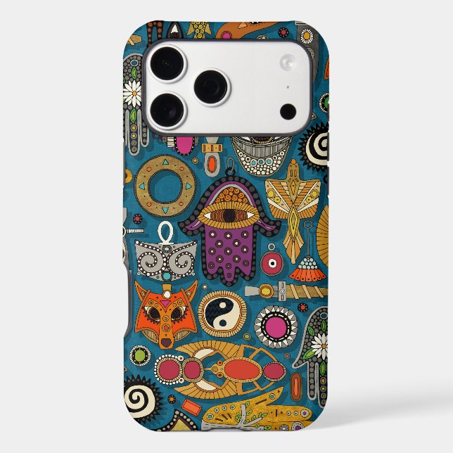 talismans peacock Case-Mate iPhone case (Back)