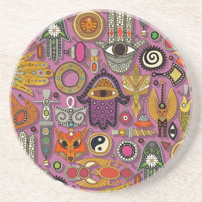 talismans peony coaster (Front)