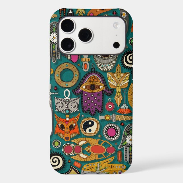 talismans viridian green Case-Mate iPhone case (Back)