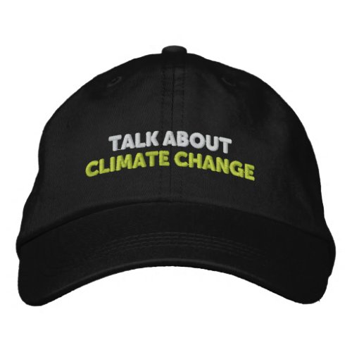 Talk About Climate Change Hat