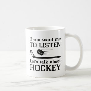 Talk About Hockey Coffee Mug