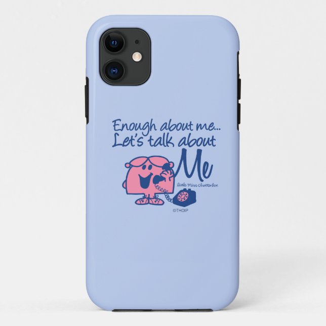 Talk About Little Miss Chatterbox Case-Mate iPhone Case (Back)