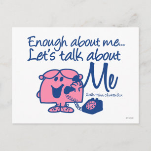 Talk About Little Miss Chatterbox Postcard