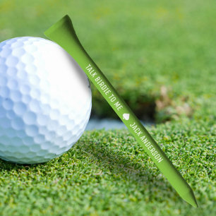 Talk Birdie to Me Funny Golf Tees