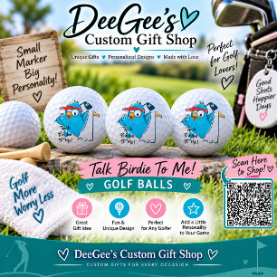 Talk Birdie To Me! Golf Balls