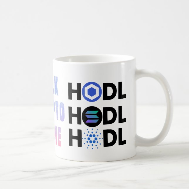 Talk crypto to me coffee mug (Right)