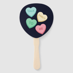 Talk Darcy To Me III Hand Fan