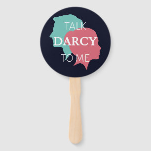 Talk Darcy To Me IV Hand Fan
