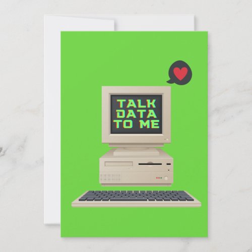 TALK DATA TO ME HOLIDAY CARD
