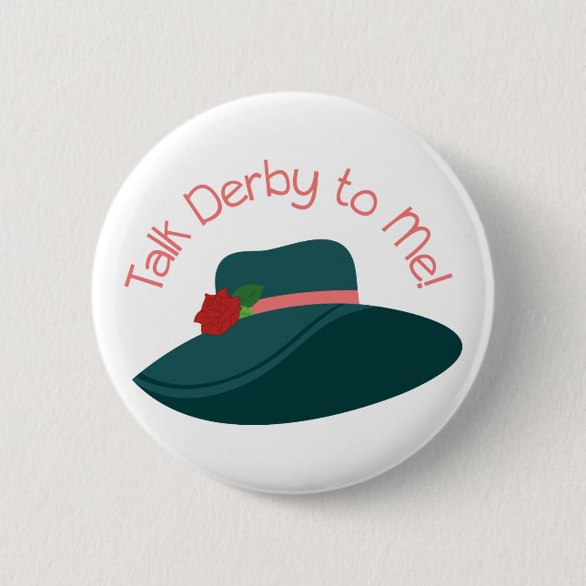 Talk Derby Button (Front)