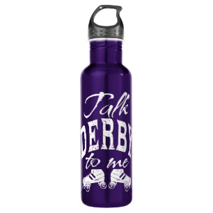 Talk Derby to me, Roller Derby Stainless Steel Water Bottle