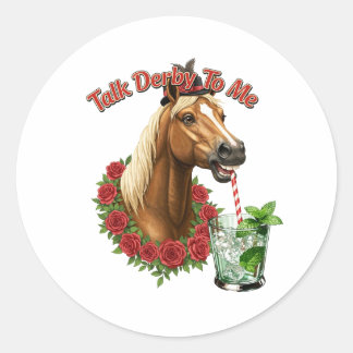 Talk Derby To Me Stickers
