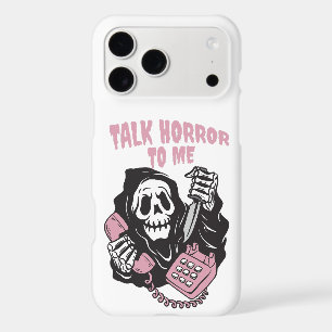 TALK HORROR TO ME GRIM REAPER PHONE iPhone 17 PRO MAX CASE