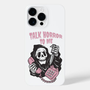 TALK HORROR TO ME GRIM REAPER PHONE iPhone 14 PRO MAX CASE