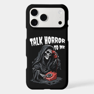 TALK HORROR TO ME GRIM REAPER RED PHONE iPhone 17 PRO MAX CASE