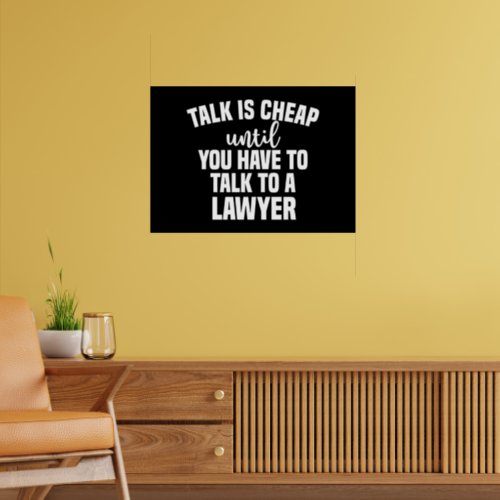Talk is Cheap Poster