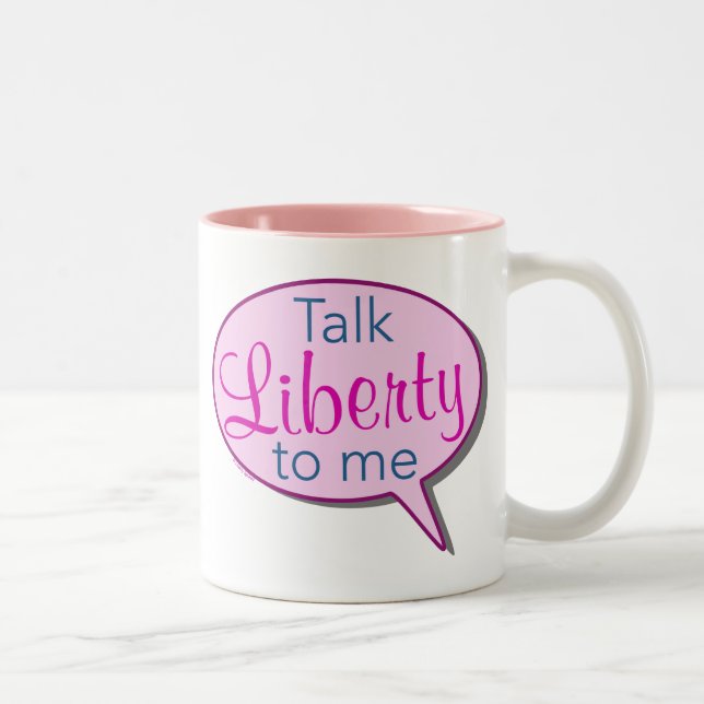 'Talk Liberty to Me' Mug (Right)