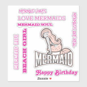 talk like a Mermaid Sticker