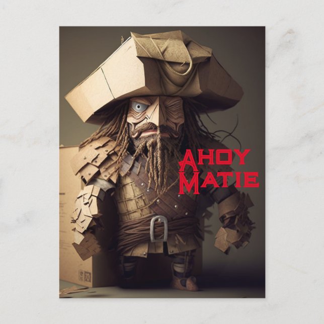 Talk Like a Pirate Day Postcard (Front)