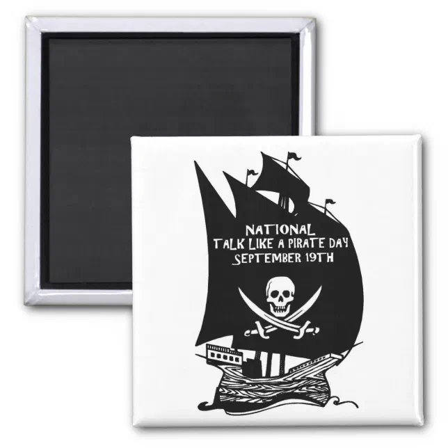 Steampunk Buccaneers Talk Like a Pirate Day Argh! Car Flag